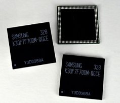 Samsung начала серийный выпуск 3Гб RAM