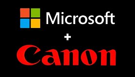 Сотрудничество Microsoft и Canon