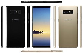Новые утечки о флагмане Samsung Galaxy Note 8