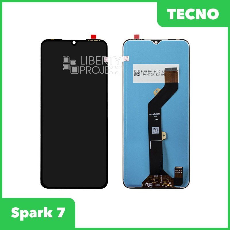 LCD дисплей для Tecno Spark 7/Infinix Hot 10i с тачскрином (черный) Premium Quality — купить оптом в интернет-магазине Либерти