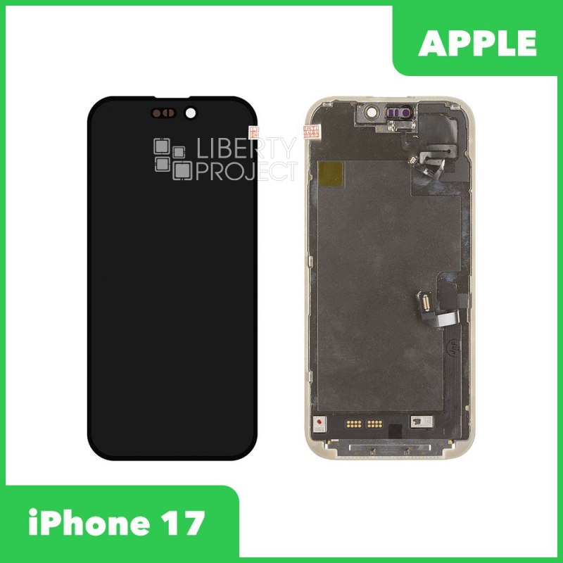 LCD дисплей для Apple iPhone 17 (черный) (Ref) — фото 2