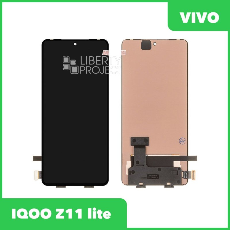 LCD дисплей для Vivo IQOO Z11 lite с тачскрином (черный) OR 100% — фото 2