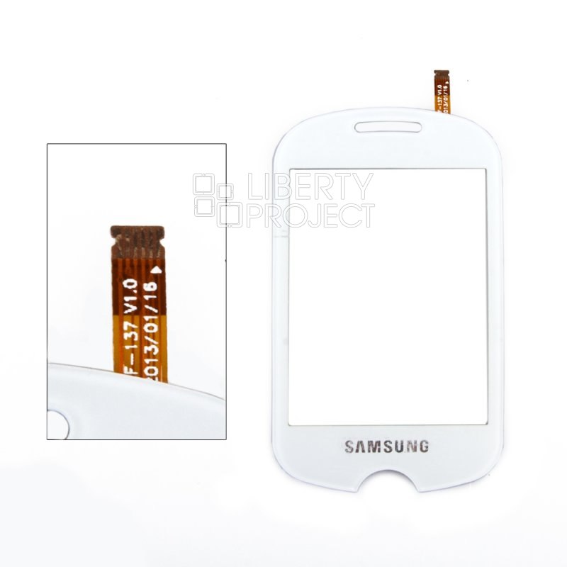 Тачскрин для Samsung C3510 1-я категория (белый)
