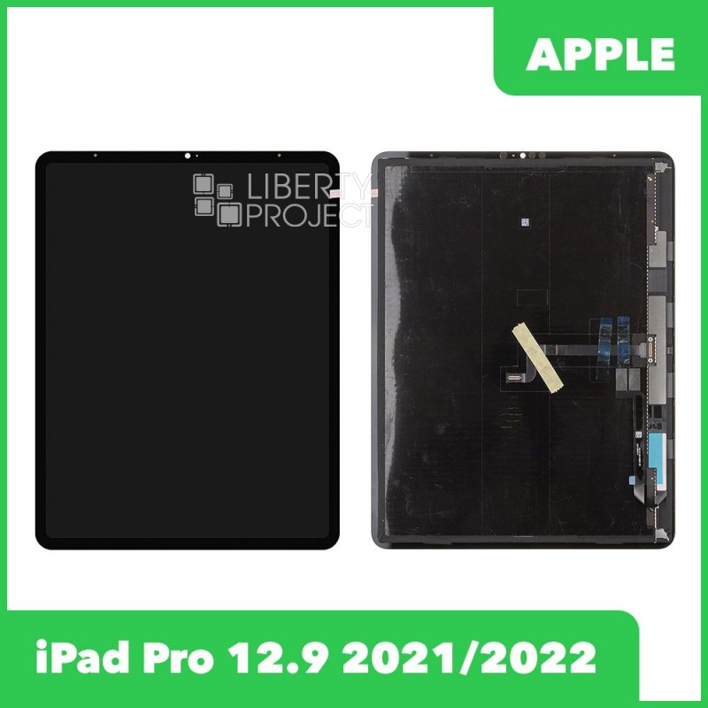 LCD дисплей для Apple iPad Pro (черный) 12.9" 2021/2022 (A2378/A2379/A2461) с тачскрином — фото 2