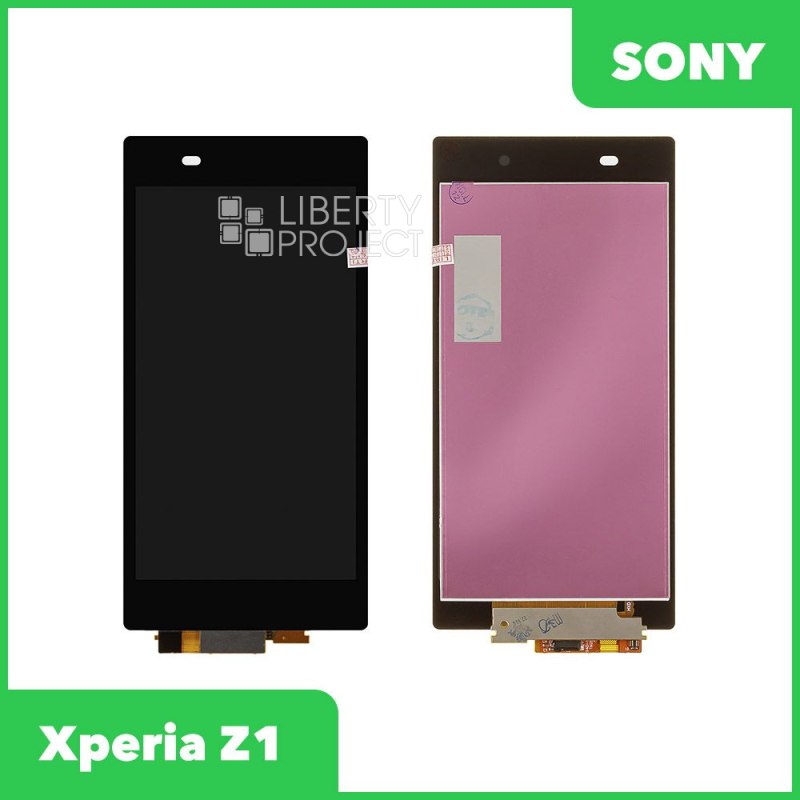 LCD дисплей для Sony Xperia Z1 C6902/C6903/C6906/C6943/L39h в сборе с тачскрином (черный)