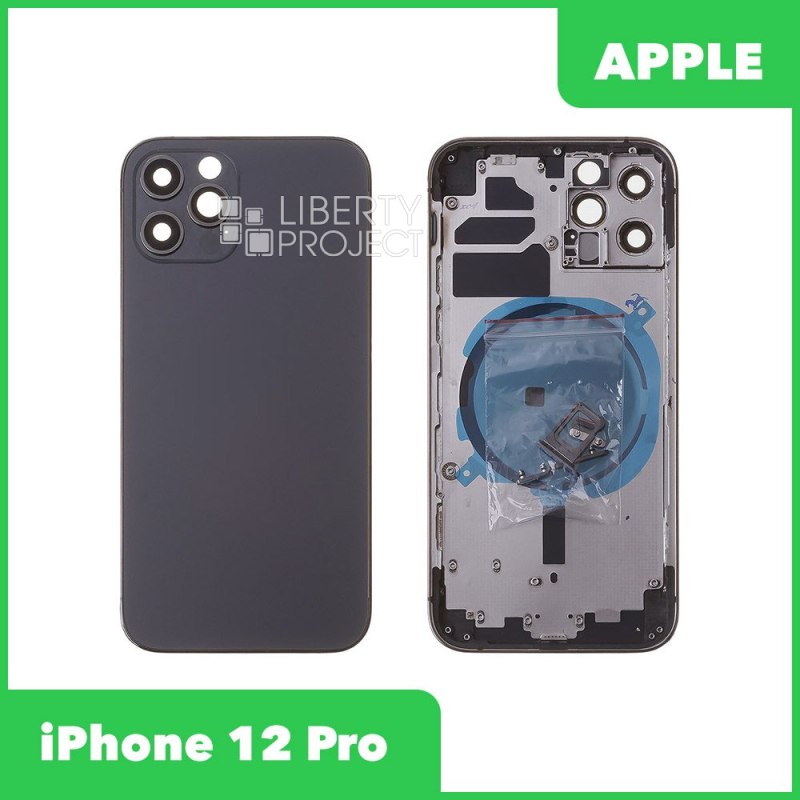 Корпус для Apple iPhone 12 Pro (серый)