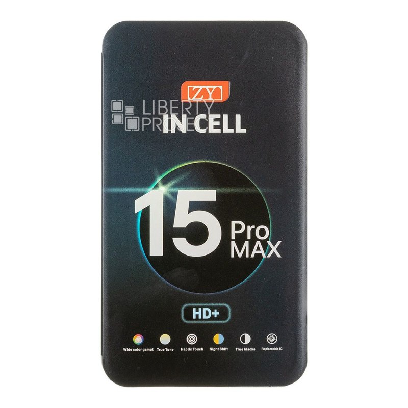 LCD дисплей для Apple iPhone 15 Pro Max (черный) матрица ZY In-Cell A-SI HD+ — фото 4