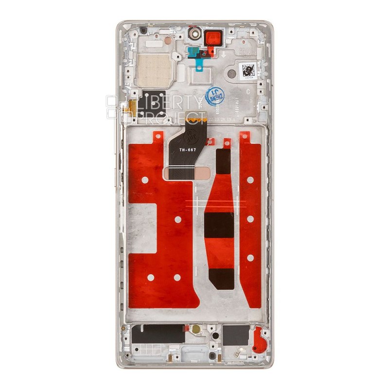 LCD дисплей для Huawei Honor 70 (FNE-NX9) с тачскрином в рамке (серебро) OR LCD — фото 3