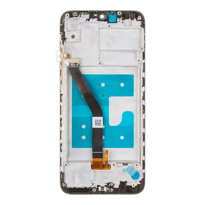 LCD дисплей для Huawei Honor Y6 2019 с тачскрином в рамке (черный) OR LCD — фото 3