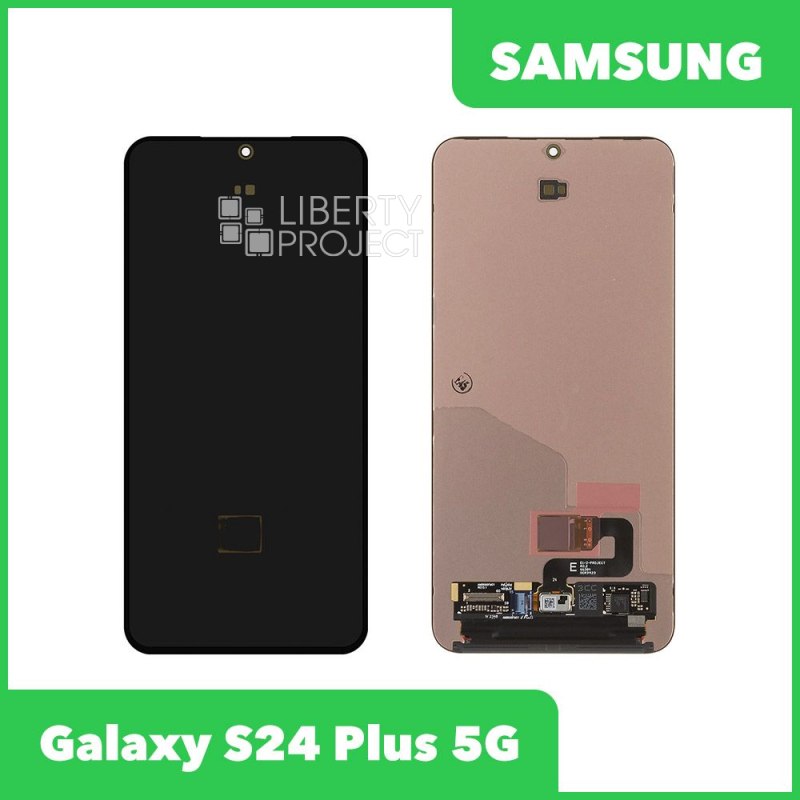 LCD дисплей для Samsung Galaxy S24 Plus 5G SM-S926 без рамки (черный) 100% OR SP — фото 2