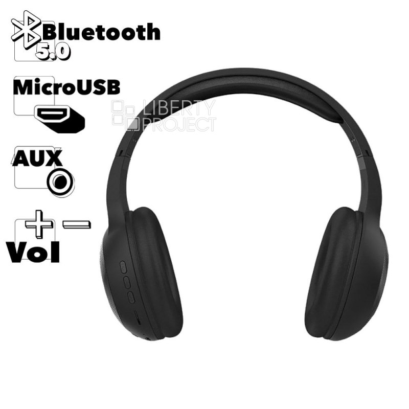 Bluetooth гарнитура Celebrat A23 накладная (черная)