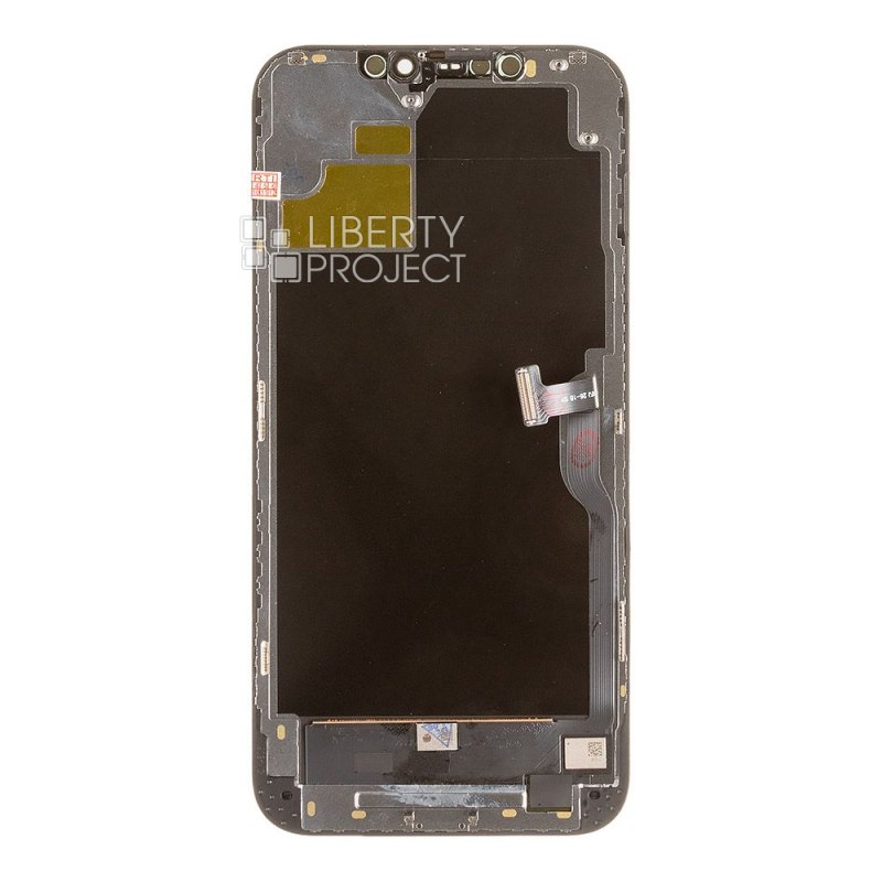 LCD дисплей для Apple iPhone 12 Pro MAX (черный) матрица DD HARD OLED (привязка без пайки) — фото 3
