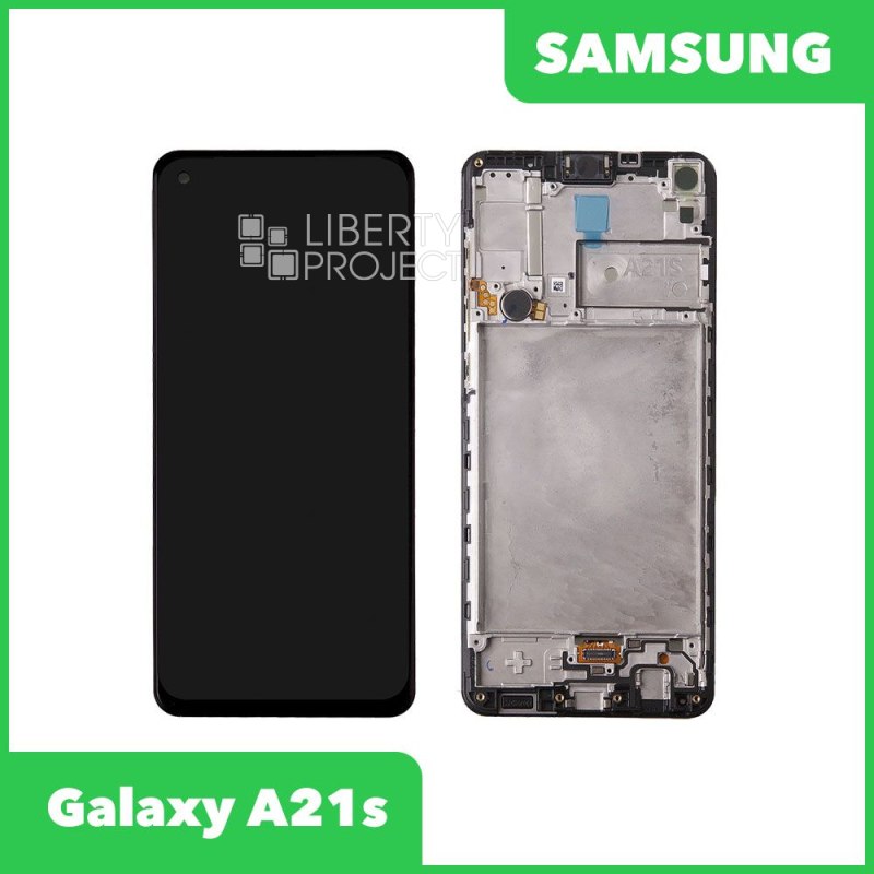 Дисплей для Samsung Galaxy A21s SM-A217 в сборе GH82-22988A (черный) 100% оригинал