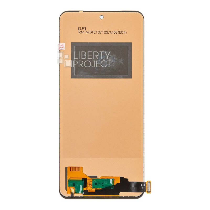 LCD дисплей для Xiaomi Redmi Note 10/10S/POCO M5s с тачскрином (черный) HD яркая подсветка — фото 3