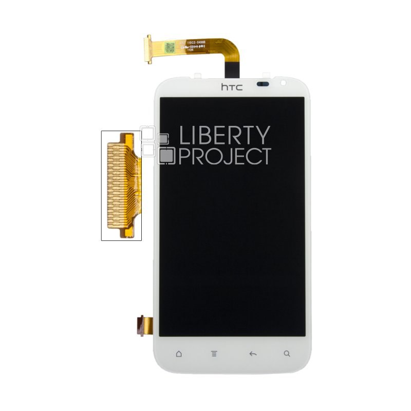 LCD дисплей для HTC Sensation XL/X315e/X310e Titan с тачскрином (белый)