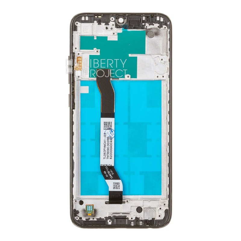 LCD дисплей для Xiaomi Redmi Note 8 с тачскрином в рамке (черный) OR LCD — фото 3