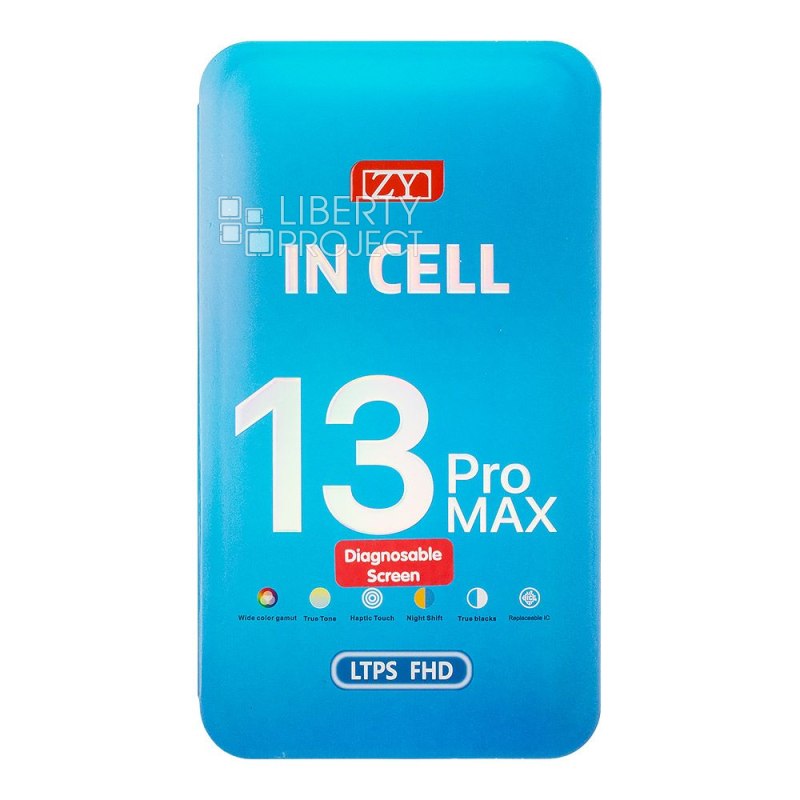 LCD дисплей для Apple iPhone 13 Pro Max (черный) матрица ZY In-Cell LTPS FHD (привязка без пайки) — фото 3
