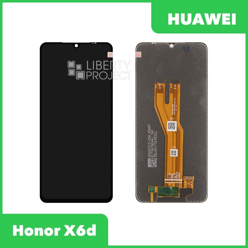 LCD дисплей для Huawei Honor X6d (LNA-NX1/Nala-N31B/Nala-N32E) с тачскрином (черный) OR LCD — фото 2