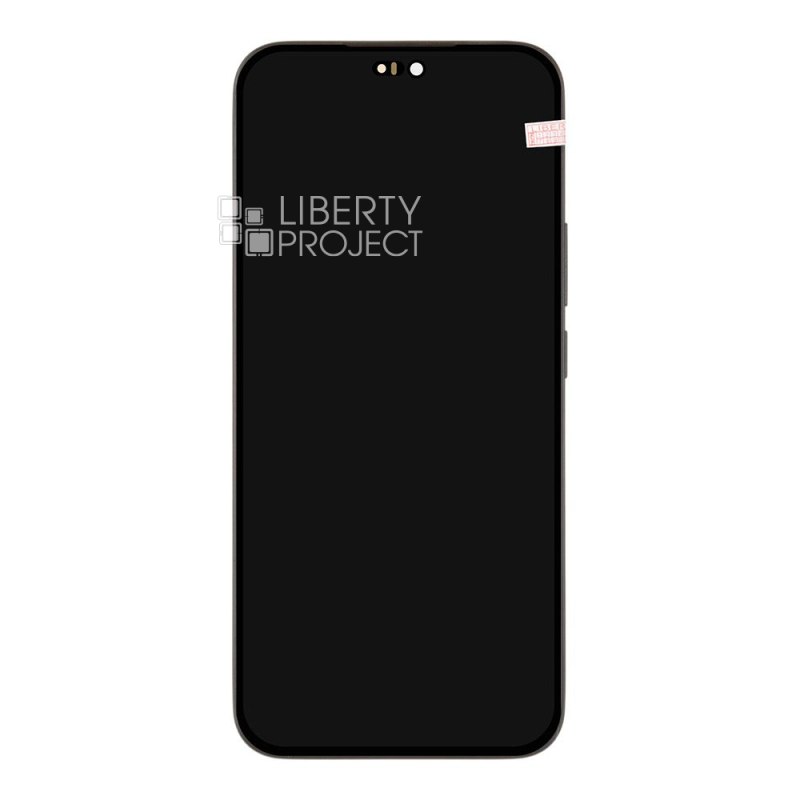 LCD дисплей для Huawei Honor X8c (ABR-LX1) с тачскрином в рамке (черный) 100% OR — фото 4