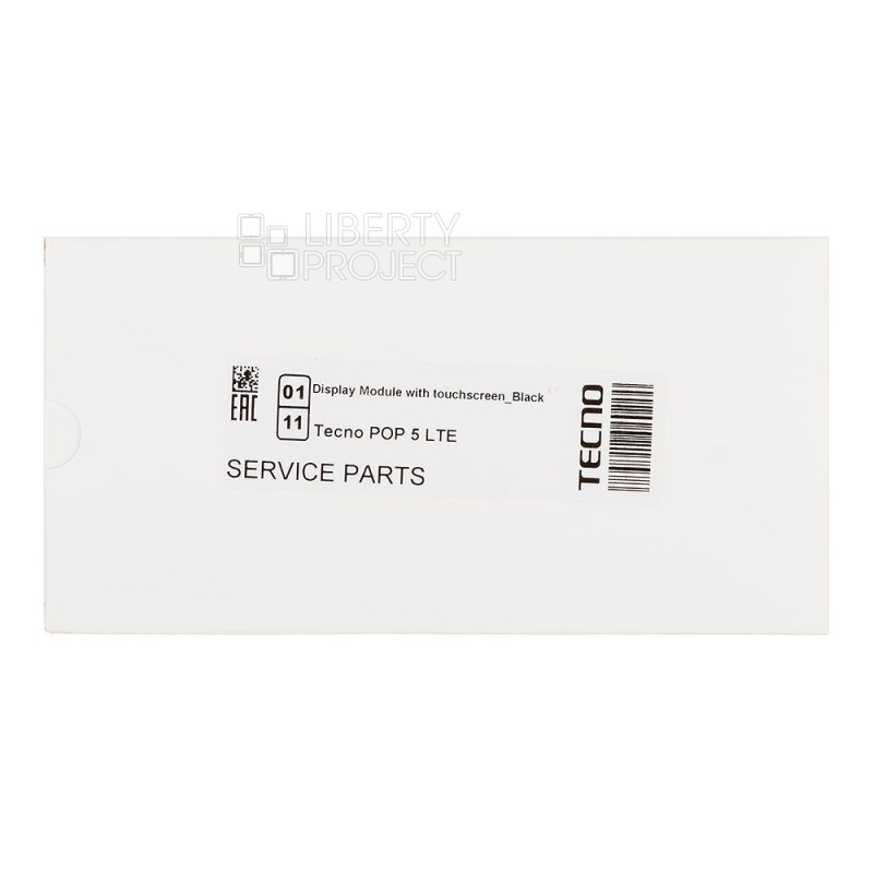 LCD дисплей для Tecno POP 5 LTE (BD4) с тачскрином (черный) 100% OR — фото 4