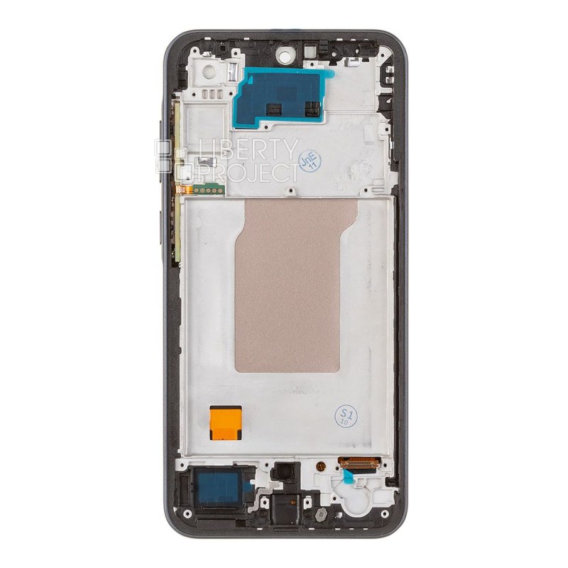 LCD дисплей для Samsung Galaxy A35 SM-A356 в сборе в рамке incell (синий) XJE HD+ — фото 3