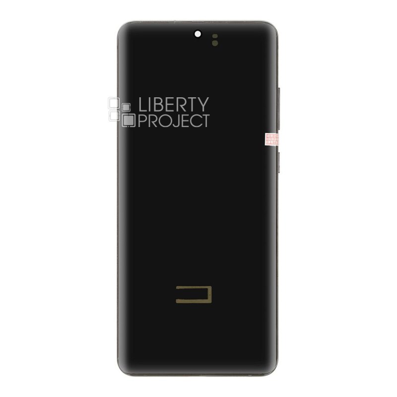 LCD дисплей для Samsung Galaxy S20 Ultra SM-G988 в сборе в рамке CK Soft OLED (черный) — фото 5