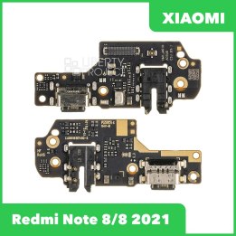 Шлейф/FLC Xiaomi Redmi Note 8/Redmi Note 8 2021 на системный разъём/разъём гарнитуры/микрофон, ориг