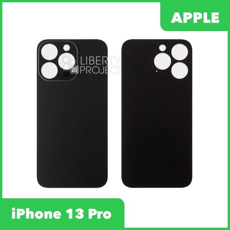 Задняя крышка для iPhone 13 Pro составная черная
