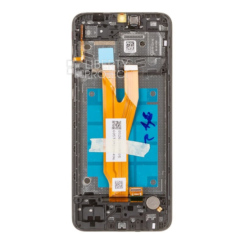 LCD дисплей для Samsung Galaxy A03 Core SM-A032 в рамке (черный) SP_Ref — фото 4