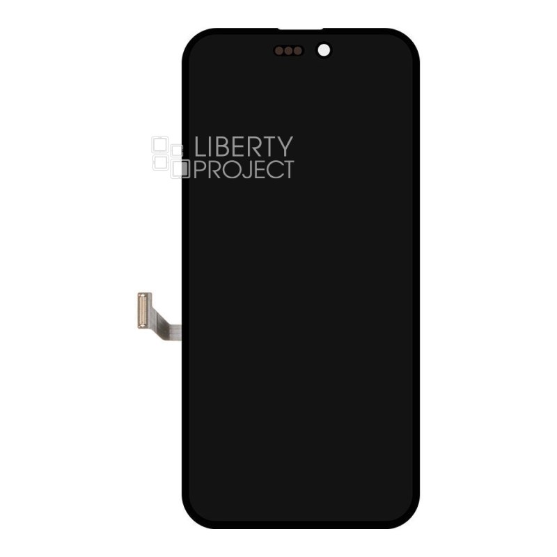 LCD дисплей для Apple iPhone 15 Plus (черный) original (change glass) без ошибки + шлейф — фото 4