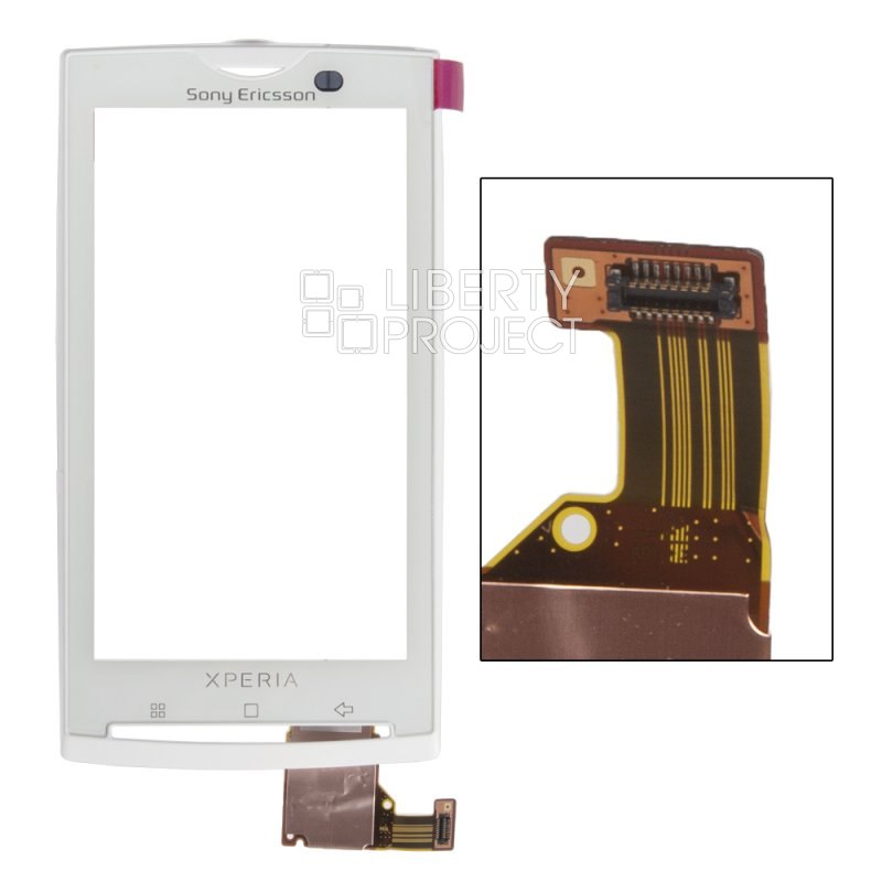 Тачскрин для Sony-Ericsson Xperia X10 (белый)