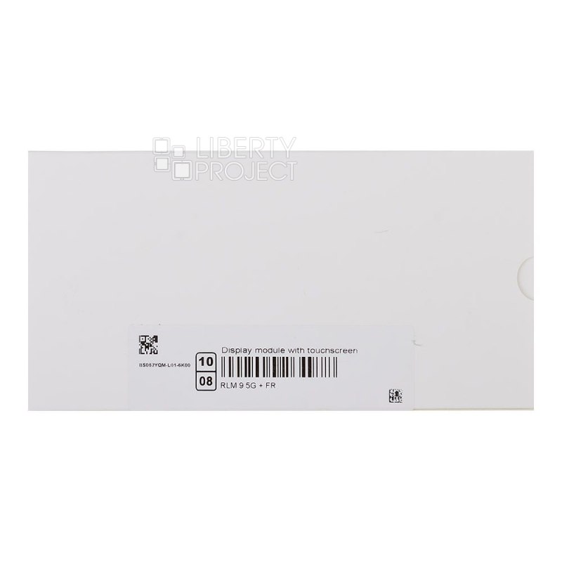 LCD дисплей для Realme 9 5G (RMX3474) с тачскрином в рамке (черный) OR LCD — фото 4
