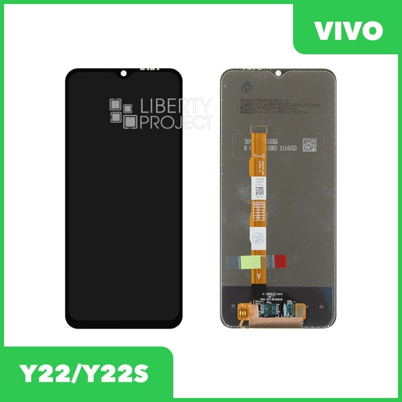 LCD дисплей для Vivo Y22/Y22S с тачскрином (черный) OR LCD — фото 2