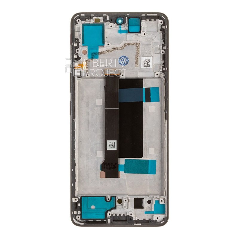 LCD дисплей для Xiaomi Redmi Note 13 Pro 5G/Xiaomi Poco X6 5G с тач в рамке AMOLED (черный) 100% OR — фото 3
