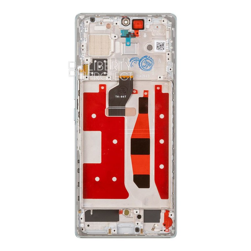 LCD дисплей для Huawei Honor 70 (FNE-NX9) с тачскрином в рамке (голубой) OR LCD — фото 3