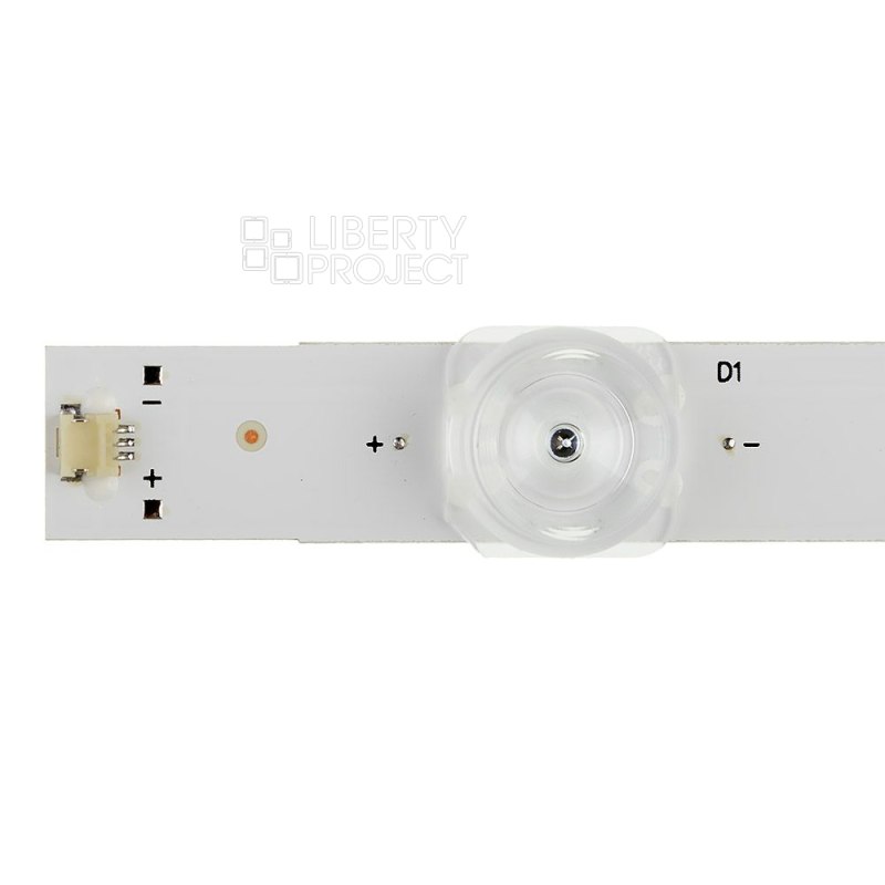Светодиодная подсветка для телевизоров 55" CRH-F55JL5S3030041085P-REV1.5/1.7 (комплект 4 шт.) — фото 5