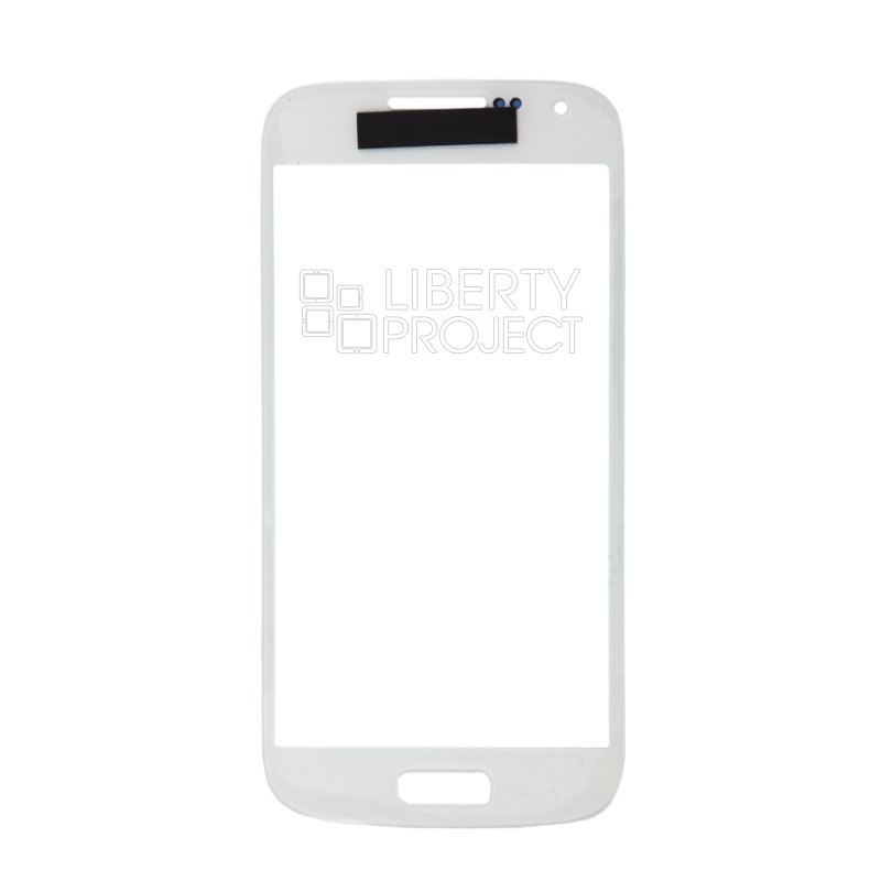 Стекло для переклейки Samsung Galaxy S4 mini (белый)