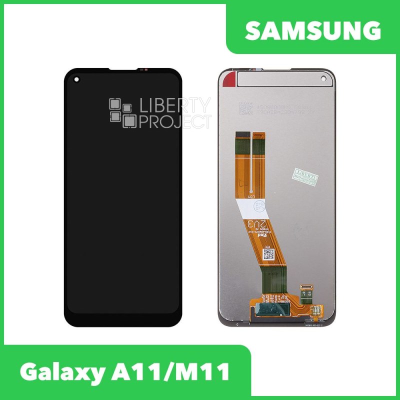 LCD дисплей для Samsung Galaxy A11/M11 SM-A115/SM-M115 в сборе (черный)