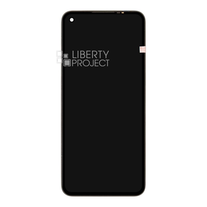 LCD дисплей для Realme 9 5G (RMX3474) с тачскрином в рамке (черный) OR LCD — фото 5