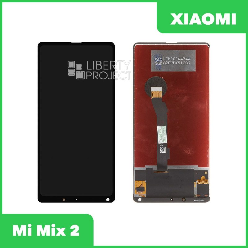 LCD дисплей для Xiaomi Mi Mix 2 в сборе с тачскрином (черный) — купить оптом в интернет-магазине Либерти