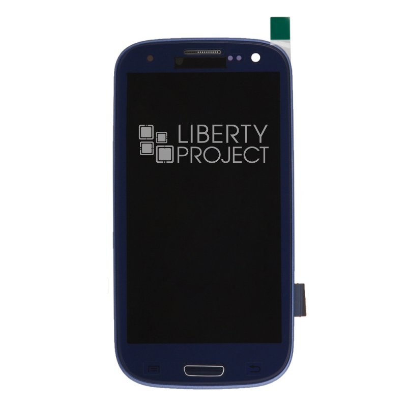 LCD дисплей для Samsung Galaxy S3 GT-i9300 в сборе LCD TFT синий