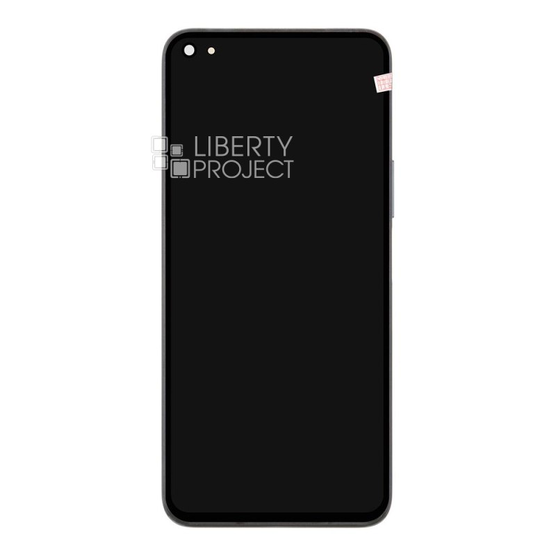LCD дисплей для Huawei Honor 50 Lite/Nova 8i (NTN-LX1/NEN-LX1) с тачскрином в рамке(серебро) 100% OR — фото 4