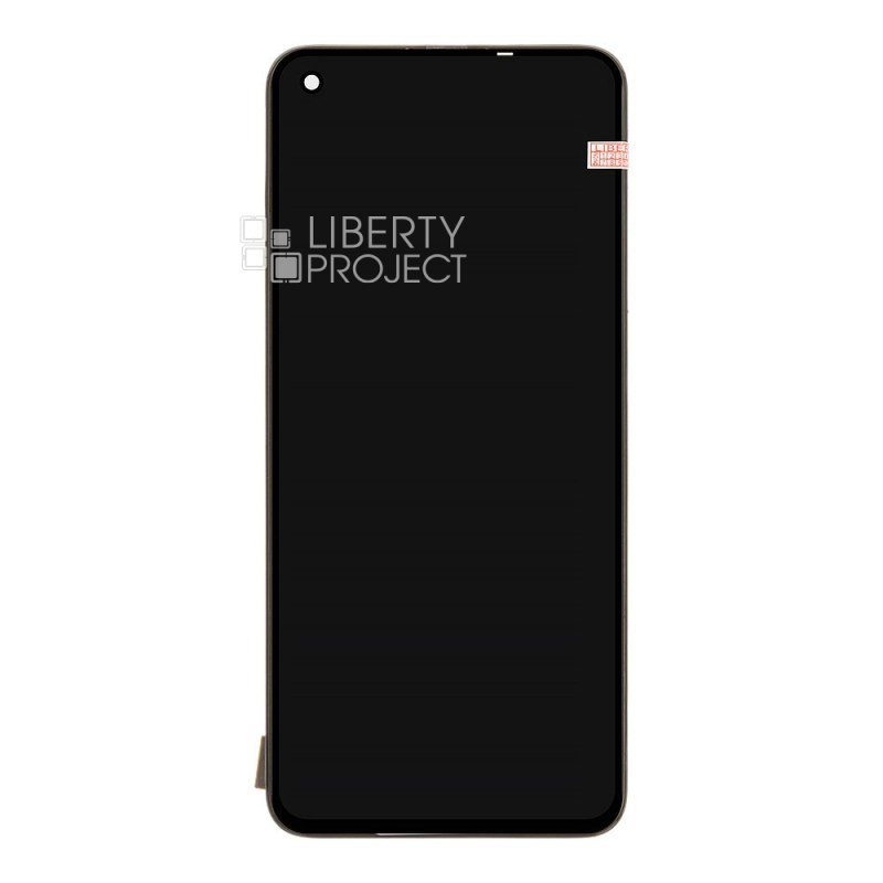 LCD дисплей для Realme 8 4G (RMX3085) с тачскрином в рамке Incell (черный) — фото 4