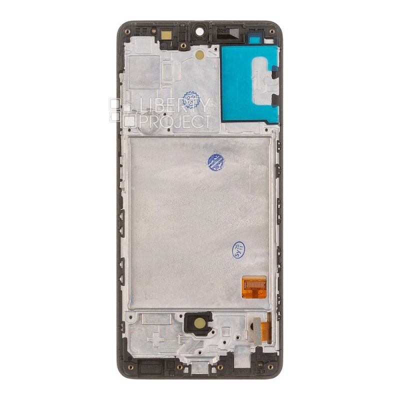 LCD дисплей для Samsung Galaxy A41 SM-A415 в сборе с тачскрином в рамке OLED Full Size (черный) — фото 3