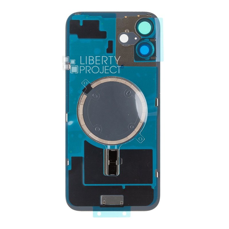 Задняя крышка для iPhone 16 Plus (белый) в сборе со стеклом камеры, MagSafe — фото 3