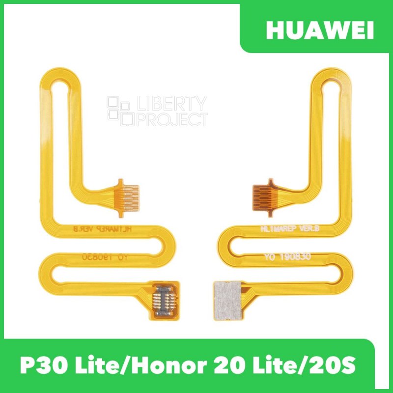Шлейф/FLC для Huawei P30 Lite/Honor 20 Lite/20S межплатный на кнопку HOME, ориг — фото 2