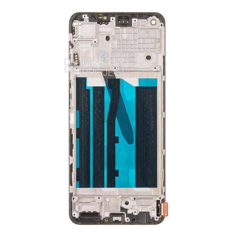LCD дисплей для Realme 10 4G (RMX3630) с тачскрином в рамке (черный) OR LCD — фото 3