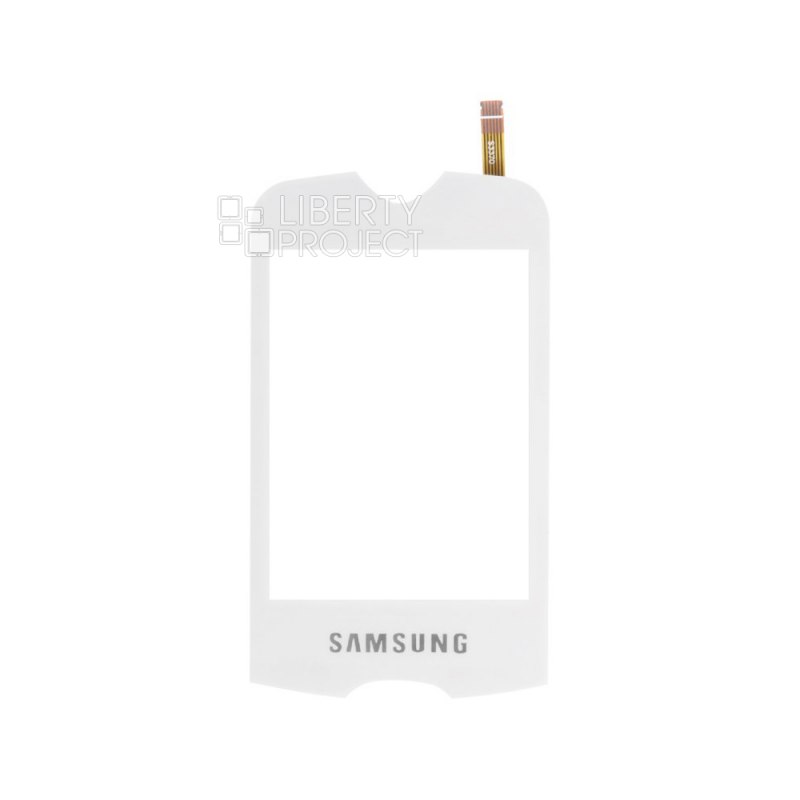 Тачскрин для Samsung S3370 (серебристый)