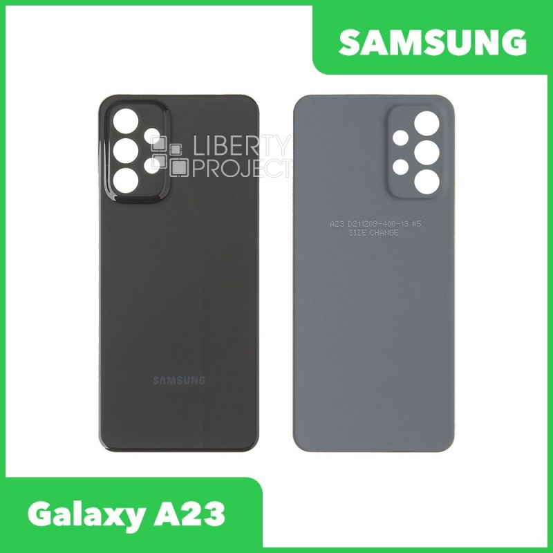 Задняя крышка для Samsung Galaxy A23 SM-A236 (черный)