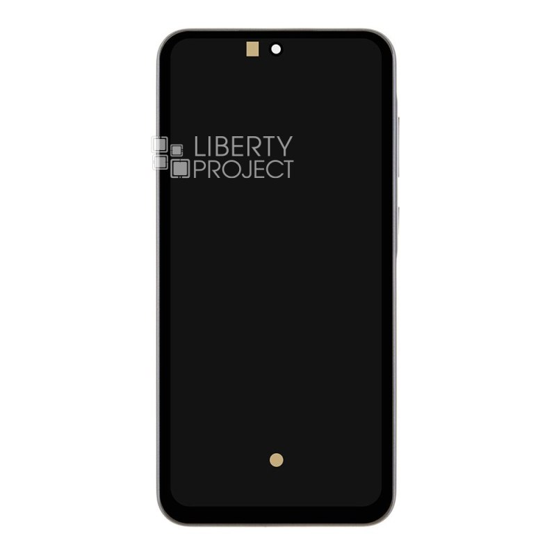 LCD дисплей для Samsung Galaxy A35 SM-A356 в сборе с тачскрином в рамке OLED (синий) — фото 4